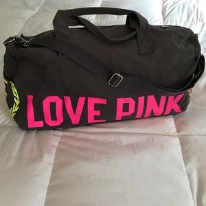 Victoria Secret Pink Sports Tote/Gym Duffel Bag
